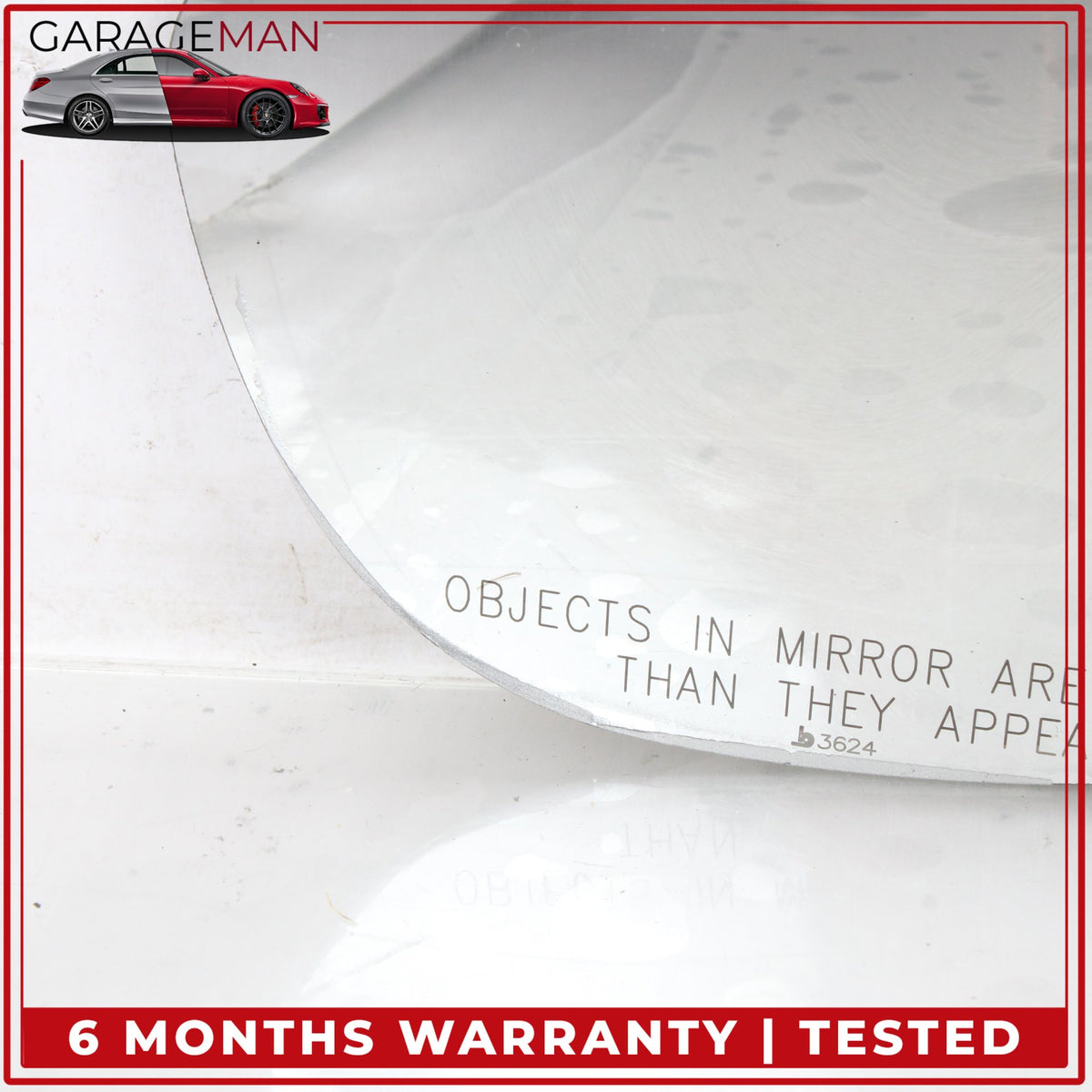1999-2005 Porsche 911 Carrera Front Right Door Rear View Mirror Glass 30346 OEM