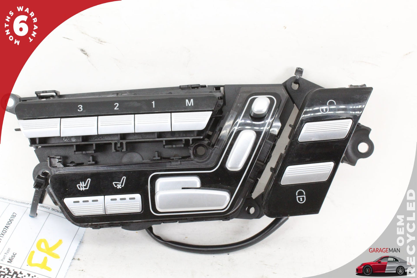 2007-2014 Mercedes W221 S550 Front Right Seat Control Switch 2218707751 OEM