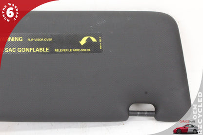 2009-2017 Audi A5 Q5 A4 S4 S5 Front Left Driver Side Sun Visor Black 8U0857551D