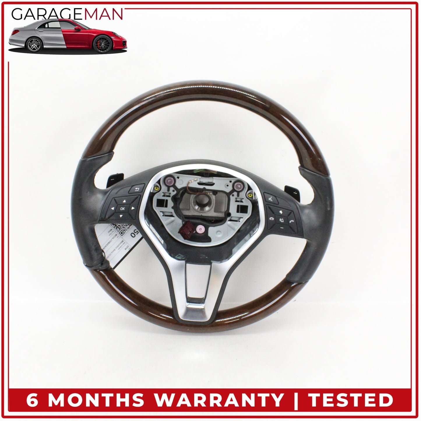 2013-2015 Mercedes W218 CLS550 E350 E63 AMG Steering Wheel 2184604418 OEM
