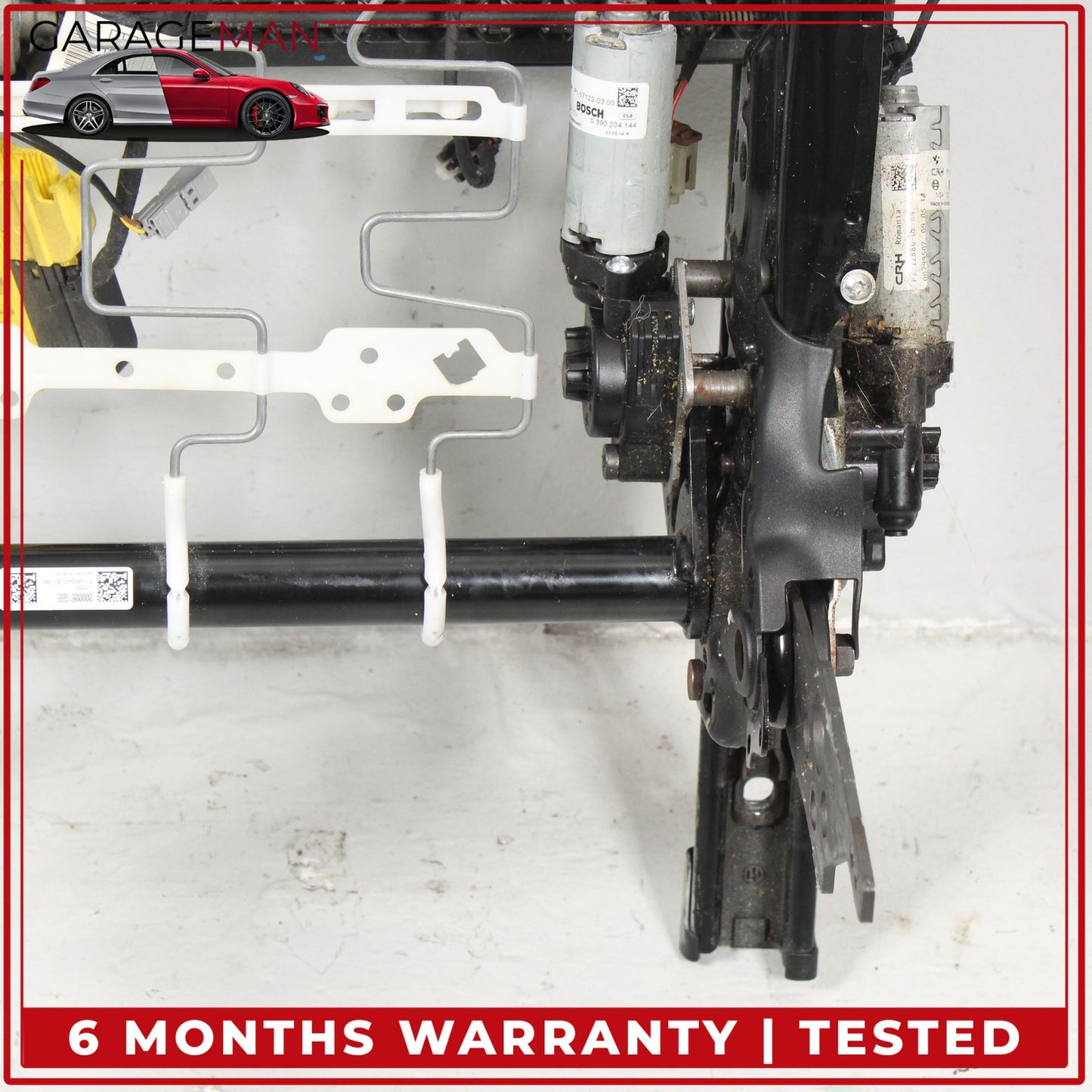 2012-2020 BMW 328i Front Right Seat Track Rail Frame w/ Heat Module & Motors OEM