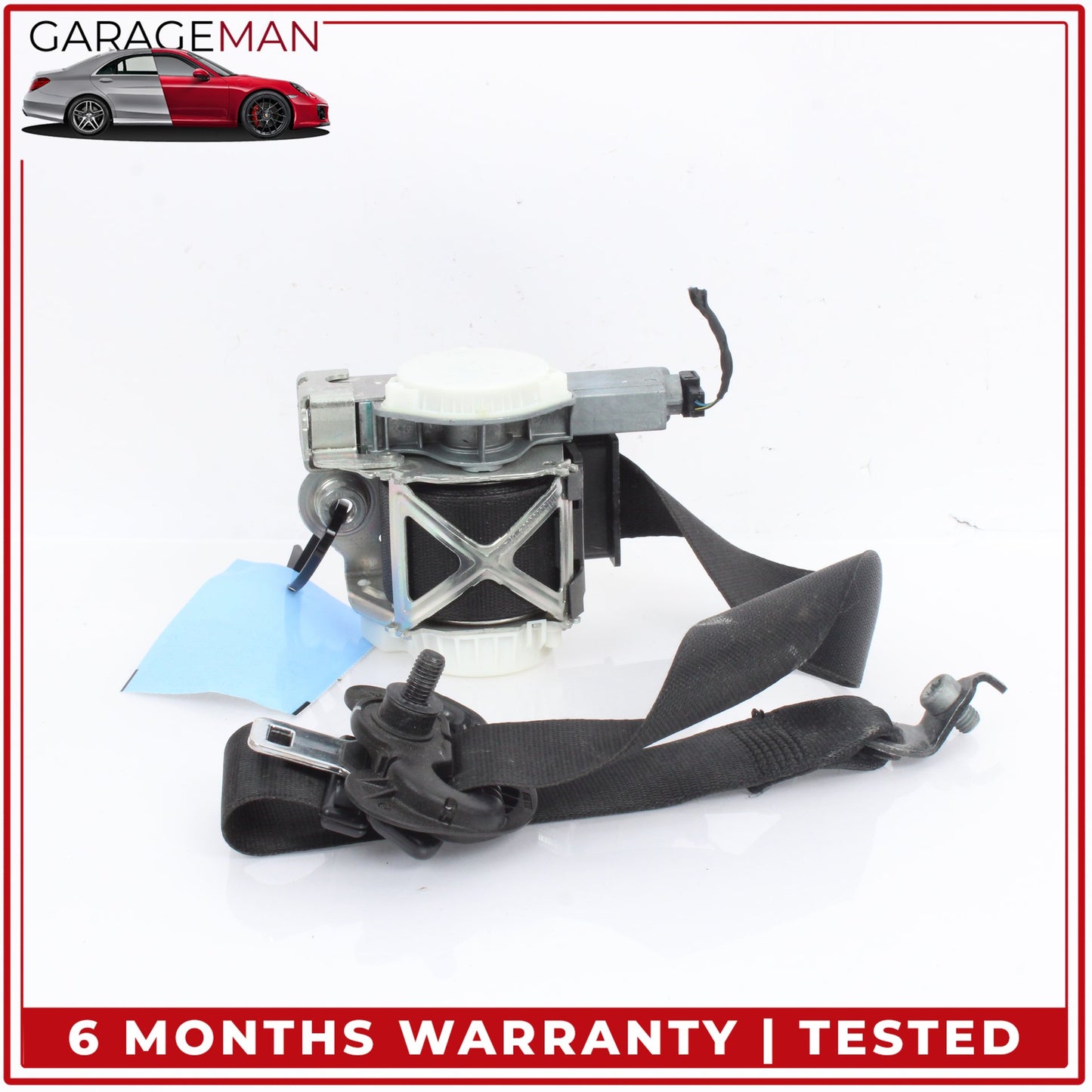 2014-2020 BMW 428i Front Left Side Seat Belt Retractor Black 34107542D OEM