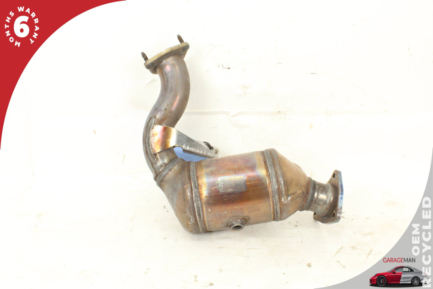 2012-2015 Audi A6 A7 A8 3.0L Left Driver Side Exhaust Downpipe 4G0131703AF OEM