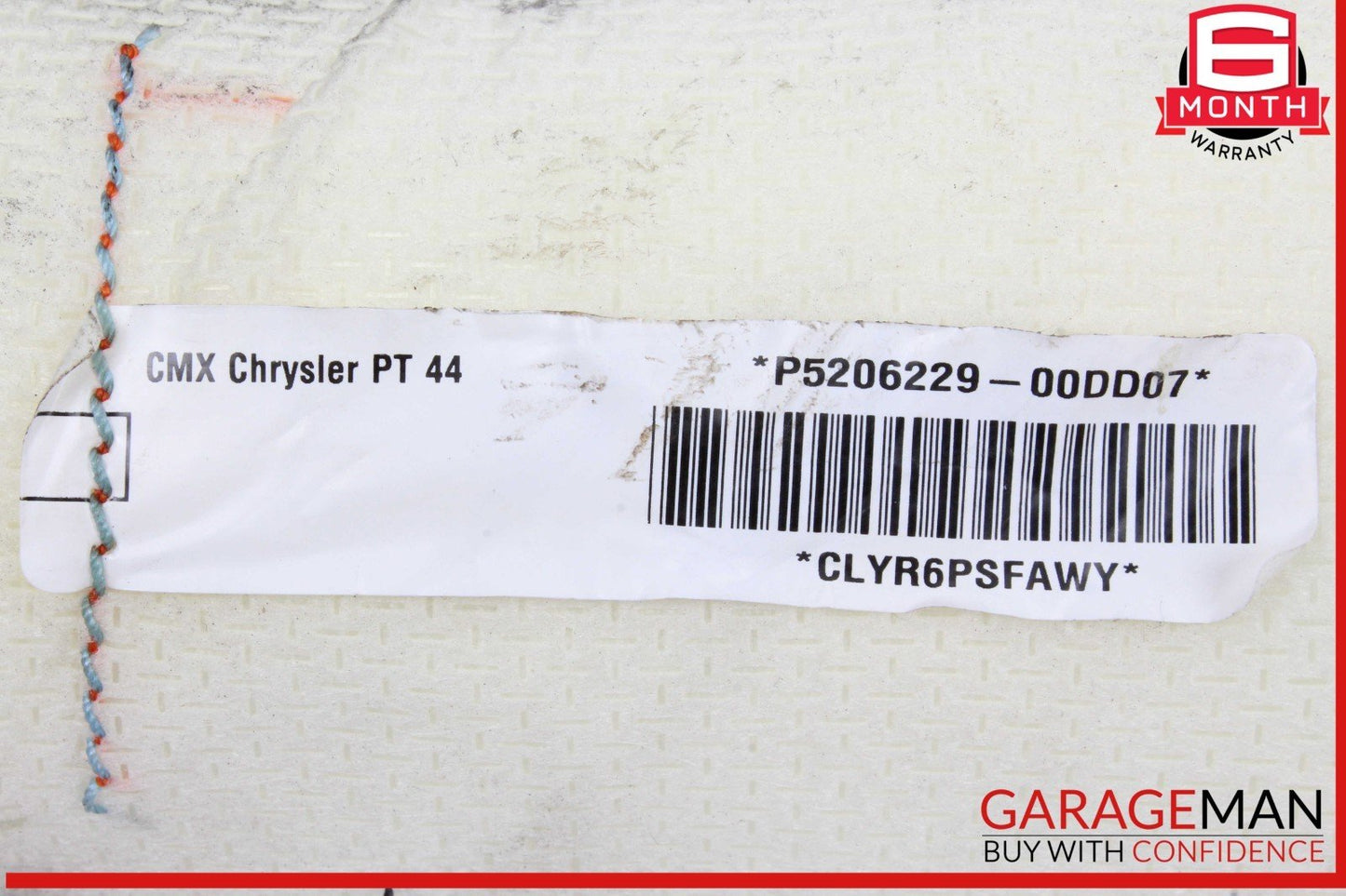 01-05 Chrysler PT Cruiser Front Right Passenger Side Airbag Air bag OEM