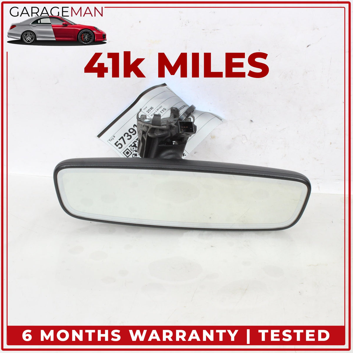 2015-2025 Audi TTS A3 Q3 S3 Interior Rear View Mirror 8S0857511 OEM