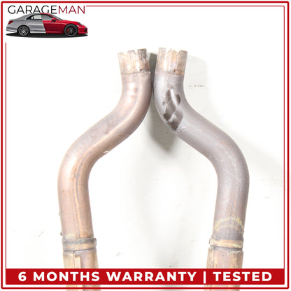 2004-2019 Maserati GranTurismo M145 Left and Right Side Exhaust Downpipe Set OEM