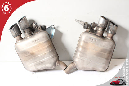 09-17 Audi SQ5 8R Exhaust Muffler Tail Pipe Set Left Right 8R0253611BD