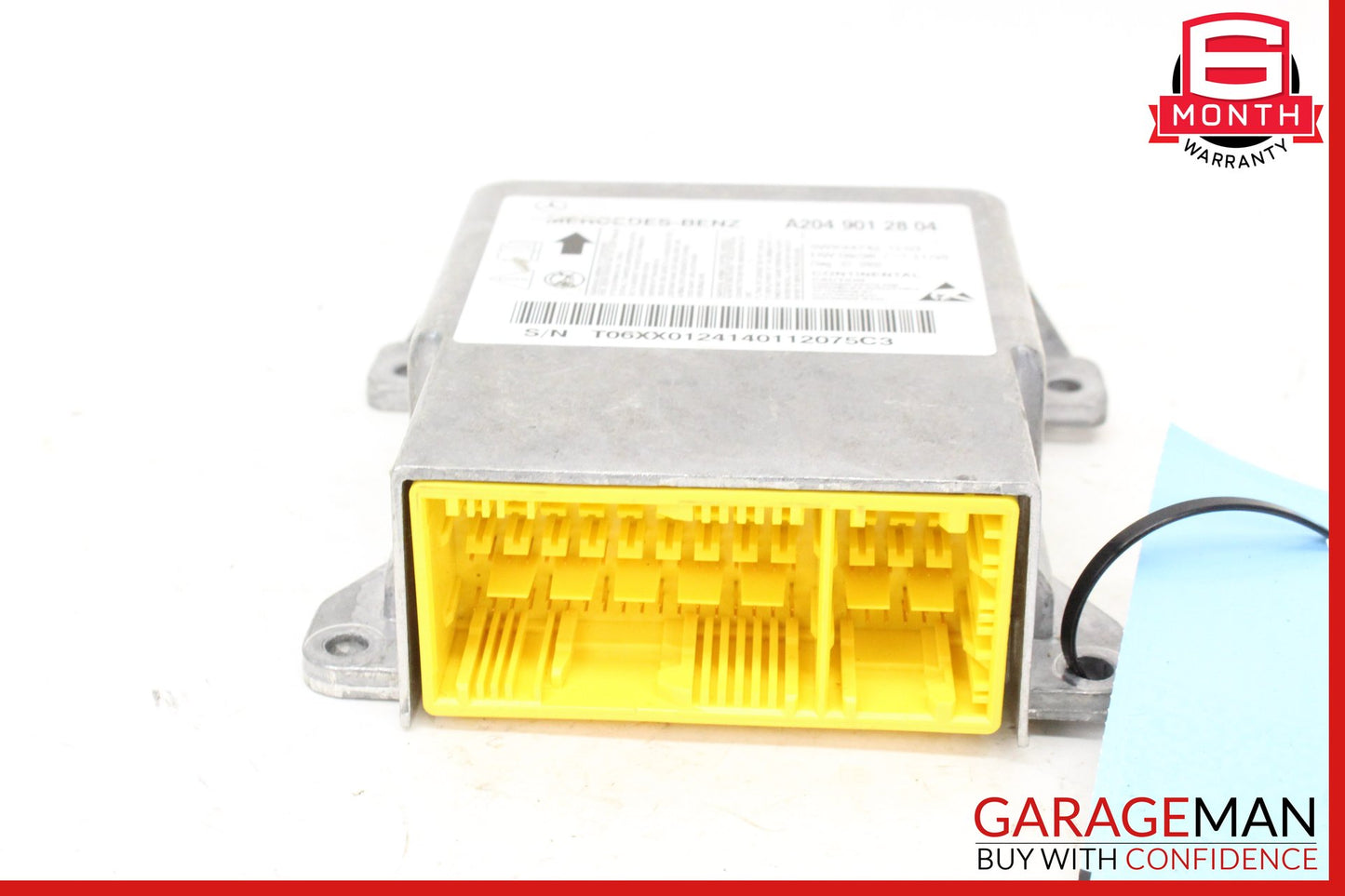2008-2014 Mercedes W204 C250 SRS Airbag Air Bag Safety Control Module Unit OEM