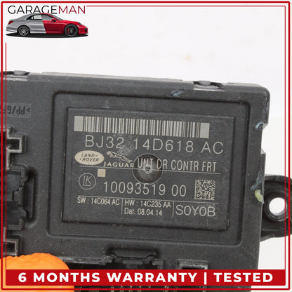 2010-2016 Land Rover LR4 Front Left Side Door Control Module BJ3214D618AC OEM