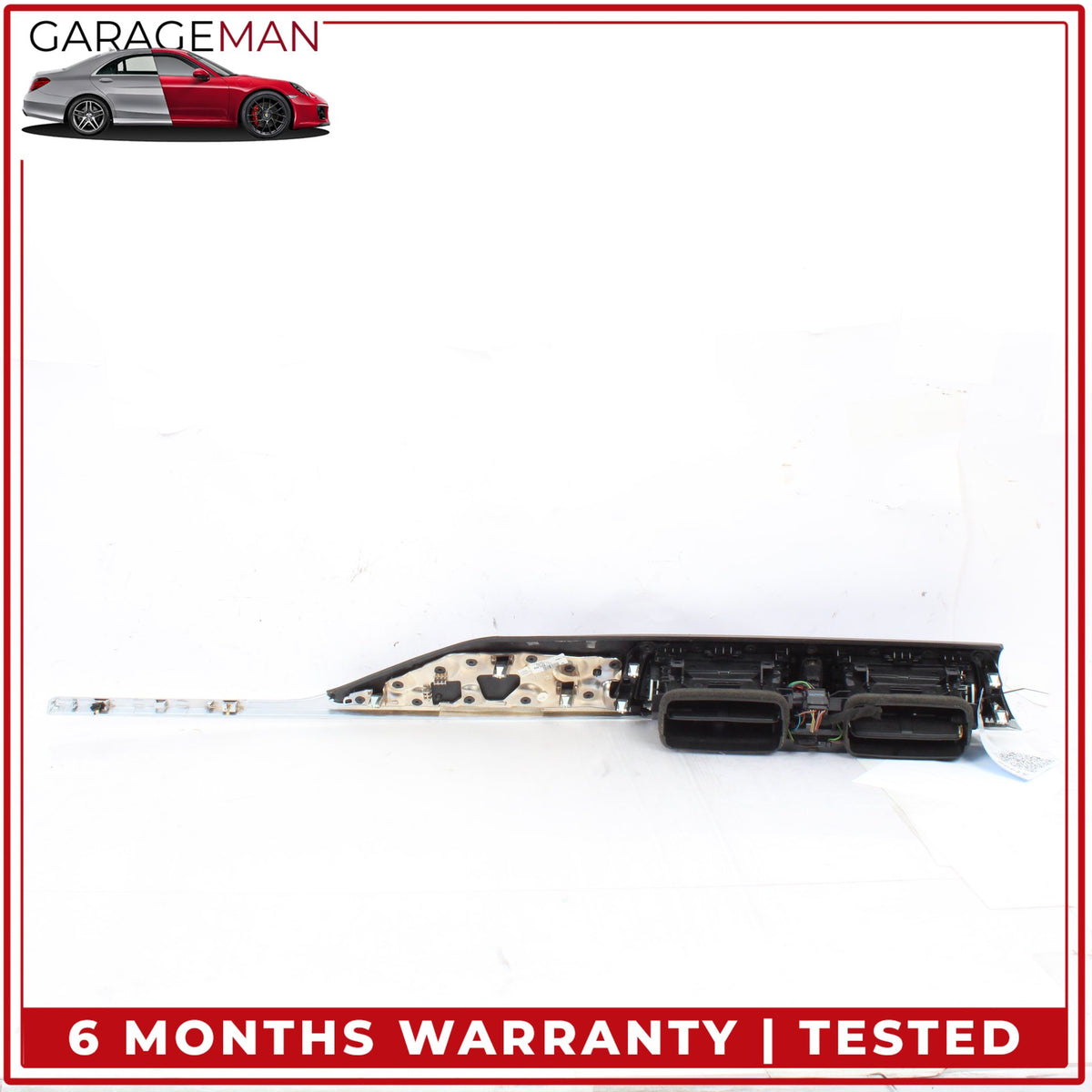 2012-2020 BMW 328i Front Dash Center AC A/C Air Vent Panel w/ Hazard Light OEM