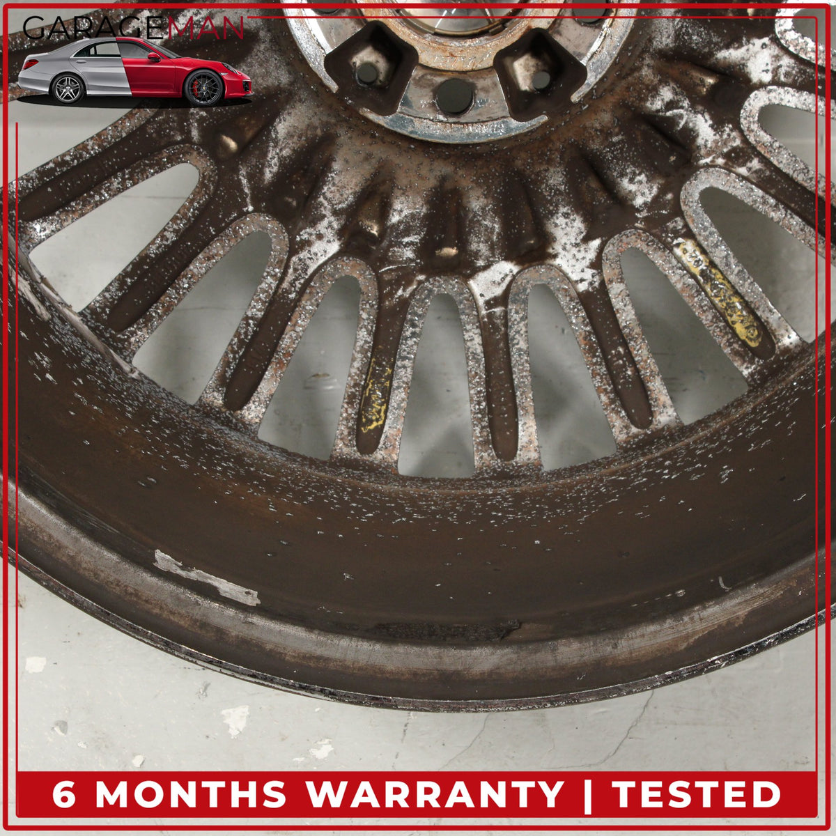 2007-2009 Mercedes W221 S550 S600 CL600 Wheel Rim 8.5JX19H2 ET43 2214012002 OEM