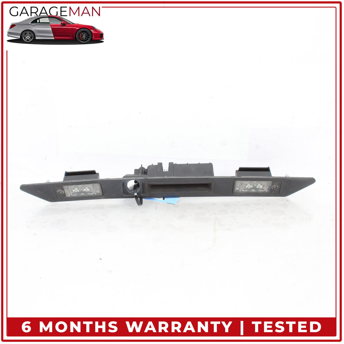 2010-2015 Audi Q7 Trunk Tailgate Open Release Handle License Plate Light OEM