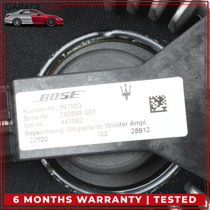2003-2019 Maserati GranTurismo M145 Front Rear Audio Subwoofer Speaker Set OEM