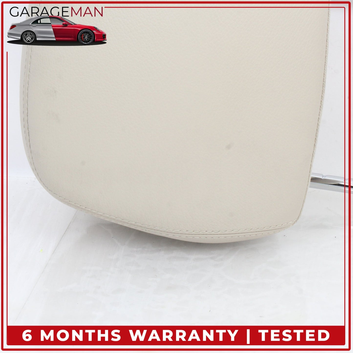 2010-2017 Mercedes C207 E400 Coupe Front Left and Right Seat Headrest Beige OEM