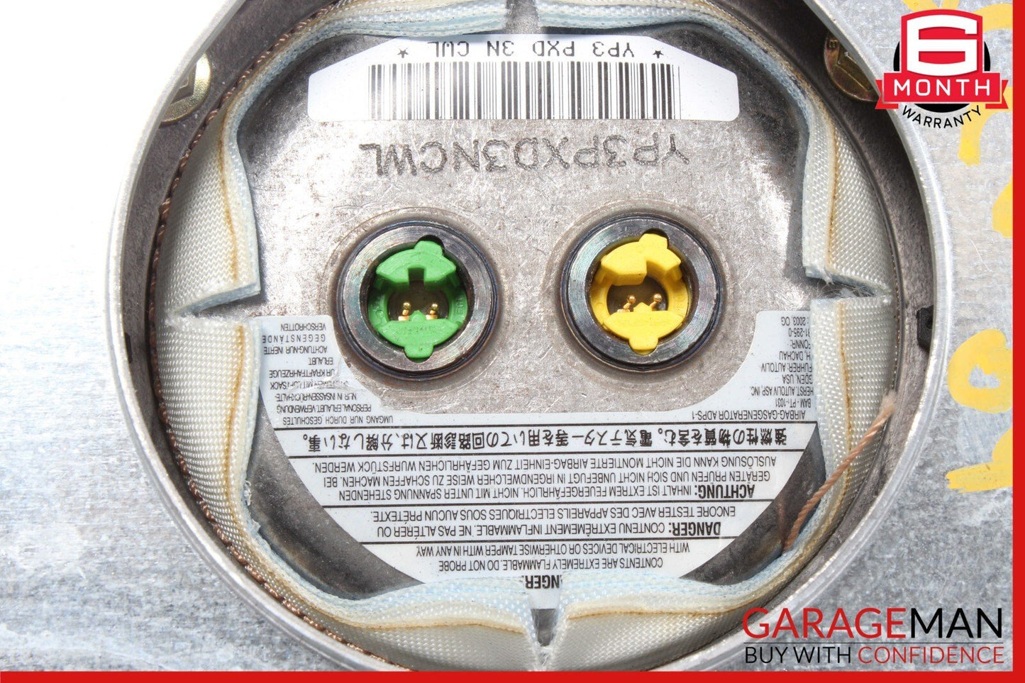 03-12 Mercedes R230 SL500 G500 G55 AMG Steering Wheel Airbag Air Bag SRS OEM