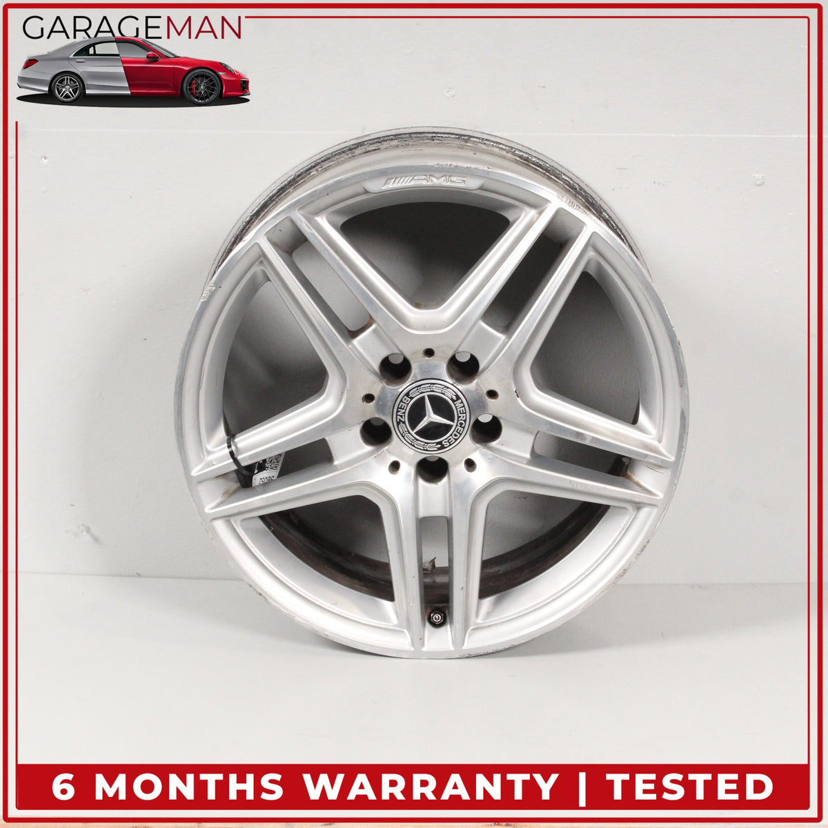 2010-2017 Mercedes C207 E550 Coupe Front Wheel Rim 8JX18H2 ET45 2074011502 OEM