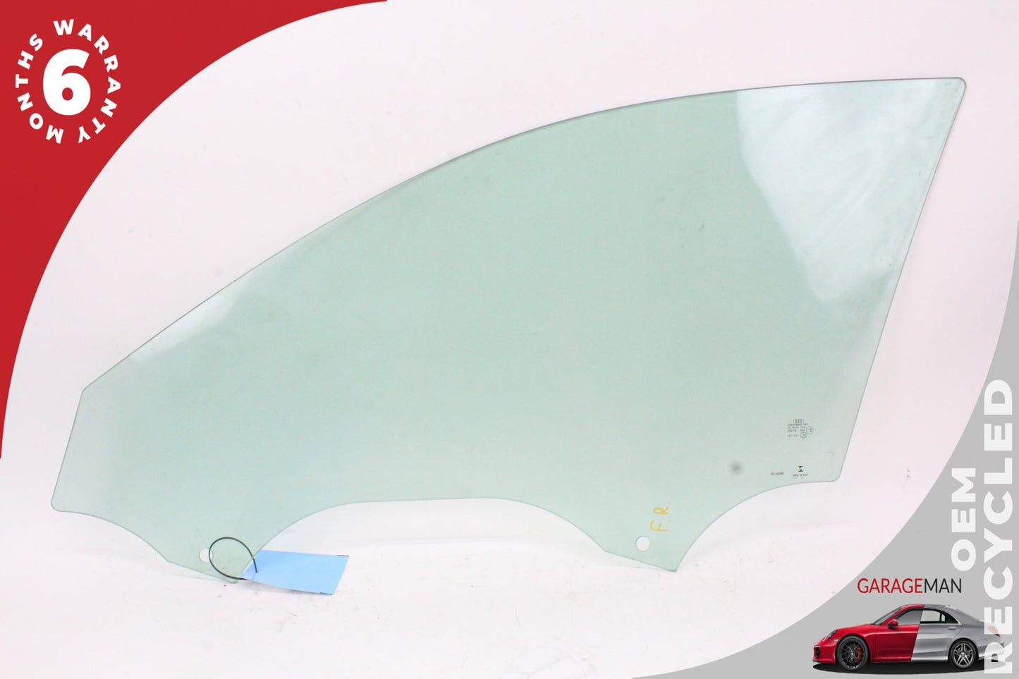 2017-2024 Audi A4 S4 Front Right Passenger Side Door Window Glass 8W0845202 OEM