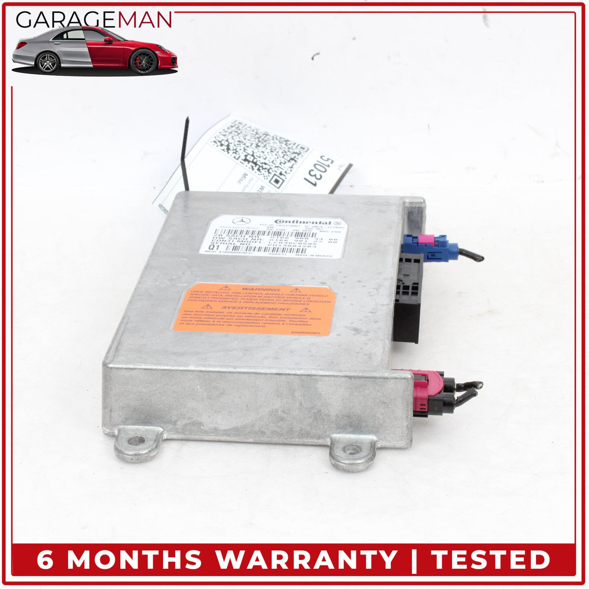 2007-2014 Mercedes W218 CLS63 AMG CL550 Voice Communication Control Module OEM