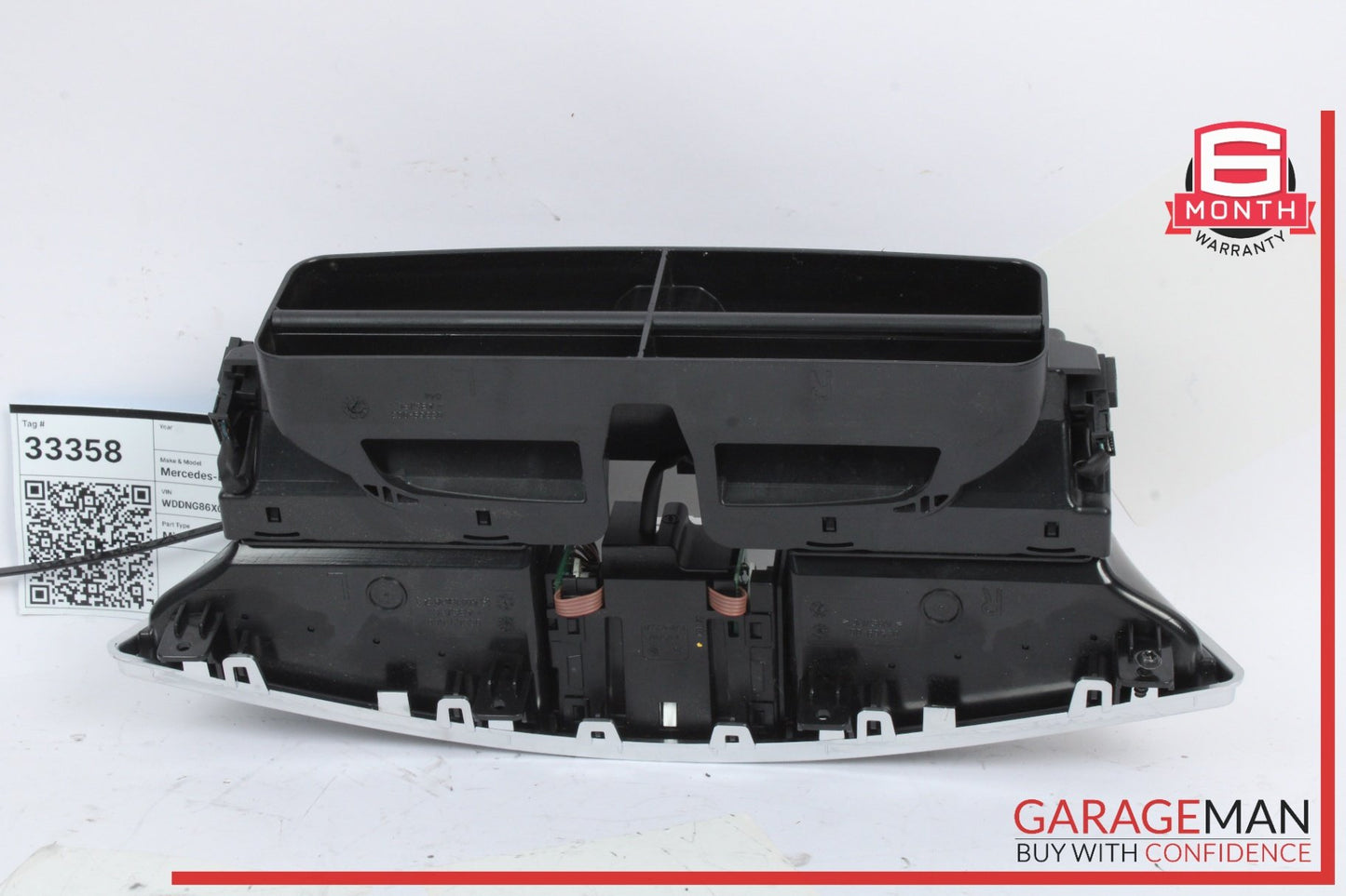 2007-2013 Mercedes-Benz S550 S-Class W221 Center Dash AC Heater Vent 2218300954