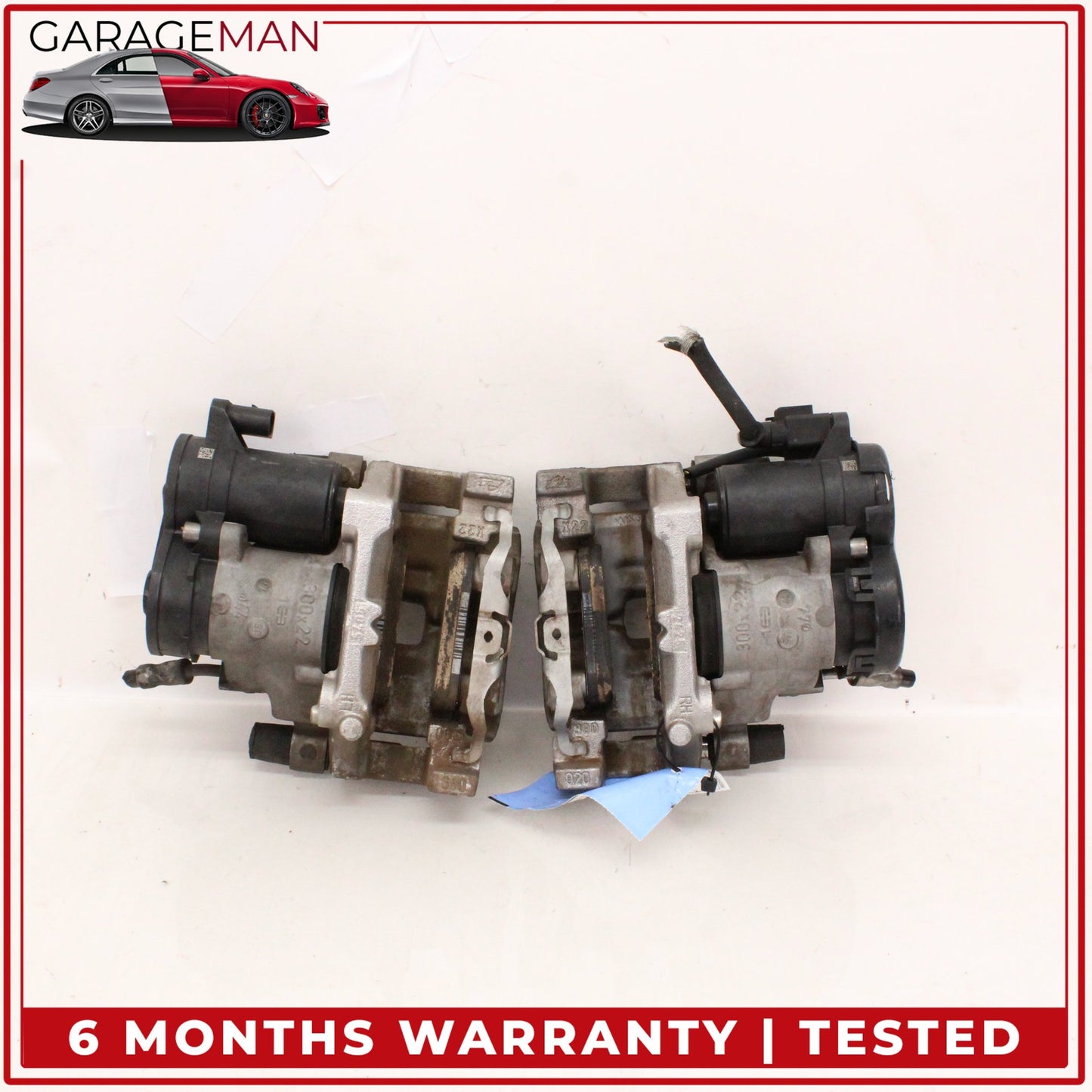 2015-2023 Mercedes W205 C300 Rear Brake Caliper Calipers w/ Actuator Set OEM