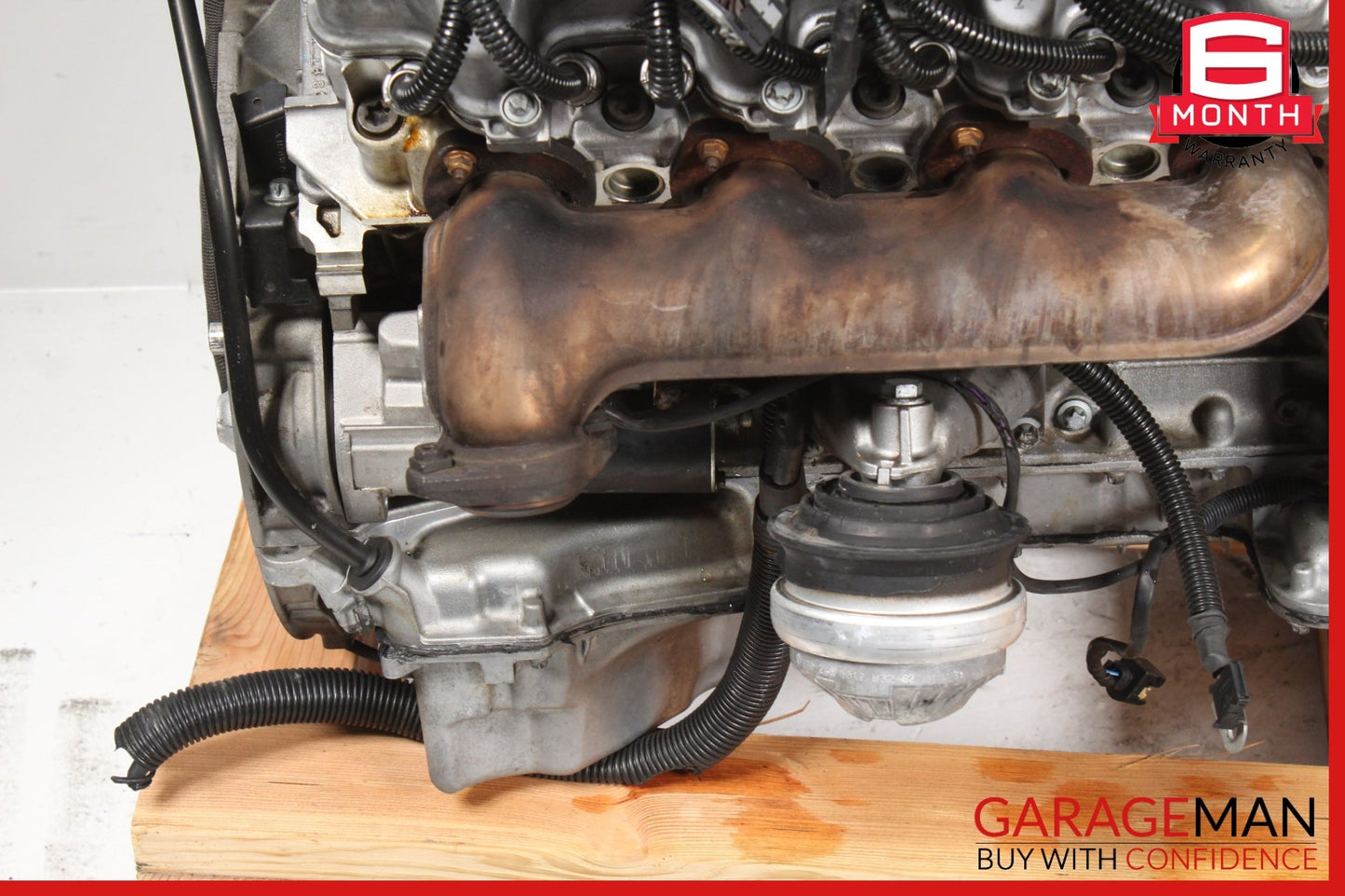 2003-2006 Mercedes R230 SL500 RWD Engine Motor Block Assembly OEM 104K