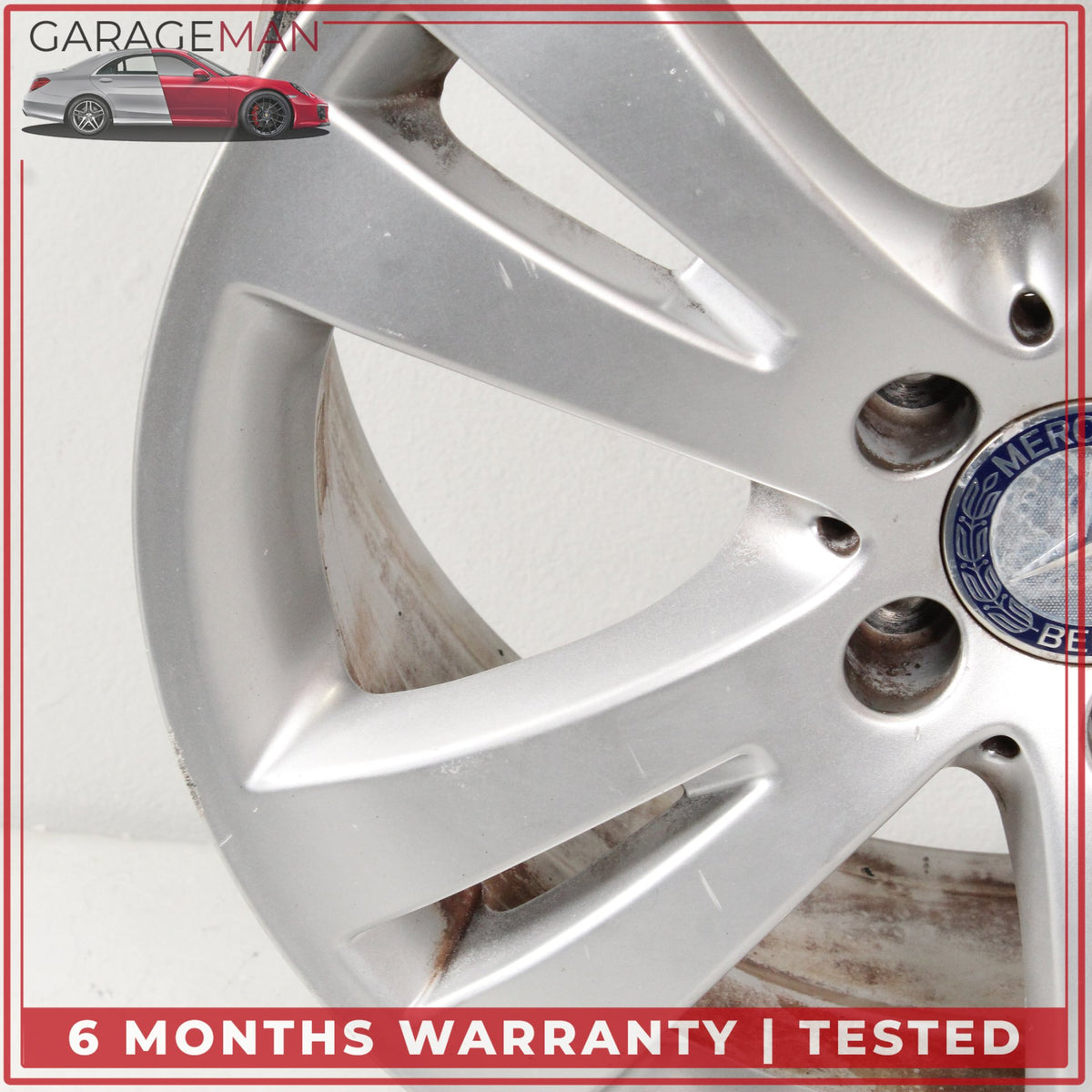 2008-2014 Mercedes W204 C300 C250 Front or Rear Wheel Rim 7.5JX17H2 ET47 OEM