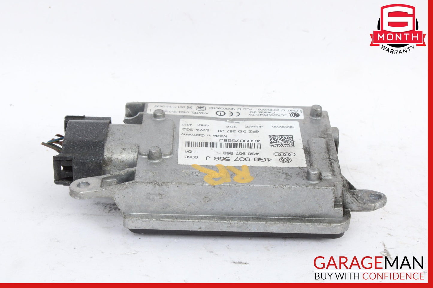 2012-2018 Audi S7 Rear Right Lane Change Assist Blind Spot Sensor 4G0907568J OEM