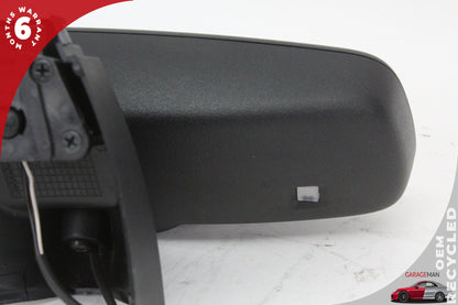 2012-2017 Fiat 500e Top Upper Rear View Mirror Black 34949799 OEM