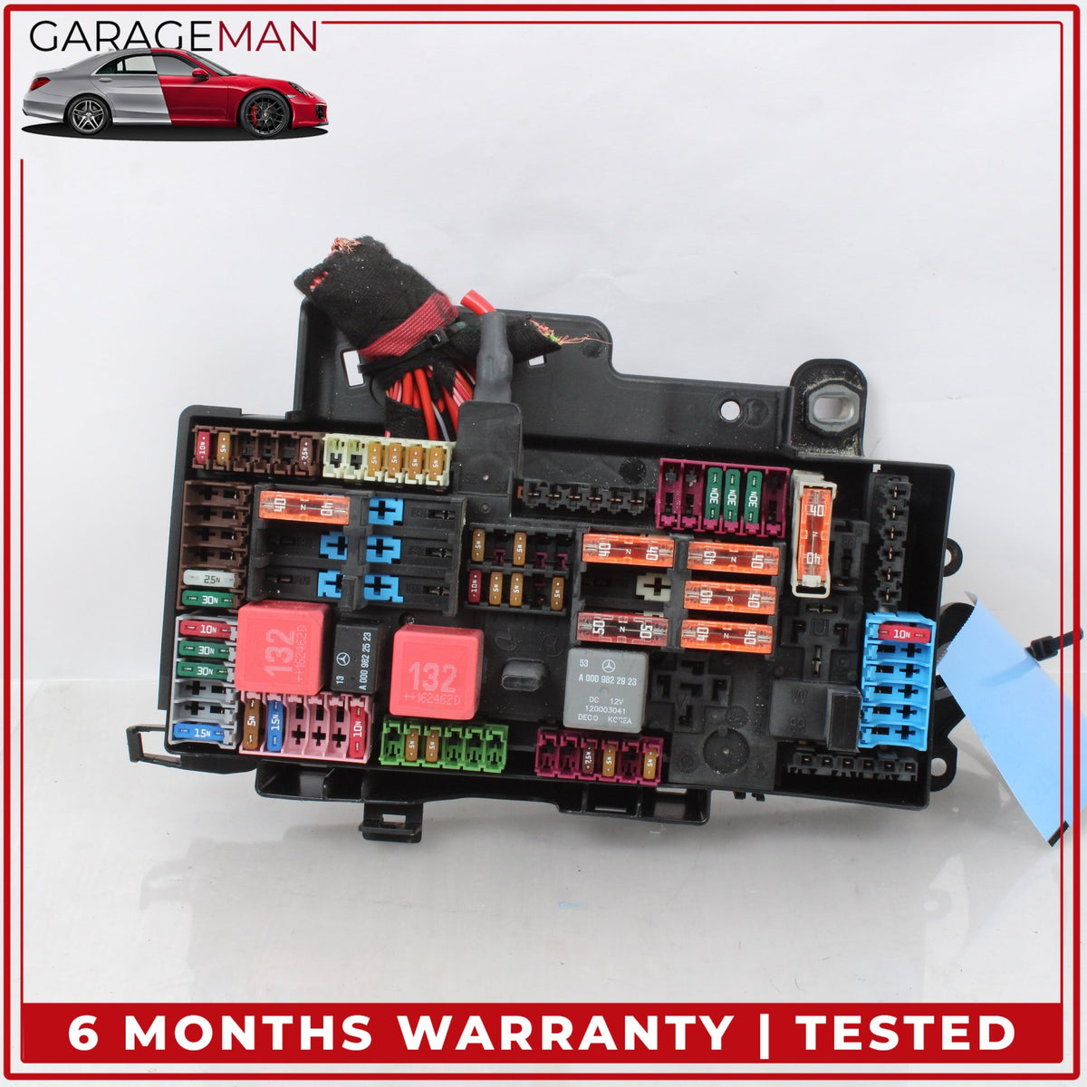 2014-2017 Mercedes W222 S550e S600 Rear Trunk Fuse Box Module 2229061201 OEM