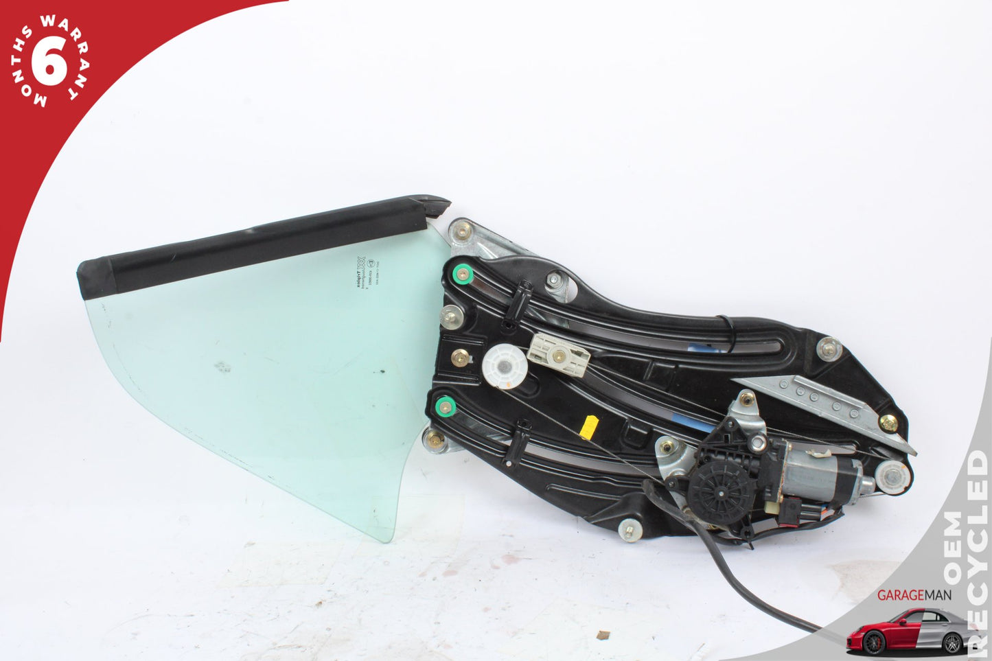 1997-2006 Jaguar XK8 X100 Convertible Left Quarter Window Regulator Motor GJA2242AJ OEM