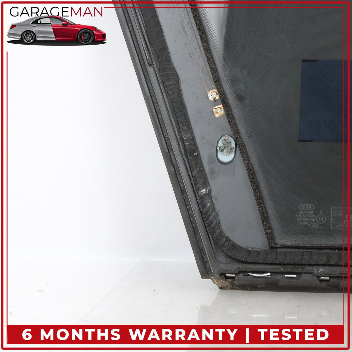 2017-2024 Audi Q7 Rear Right Passenger Side Quarter Window Glass 4M0845298C OEM
