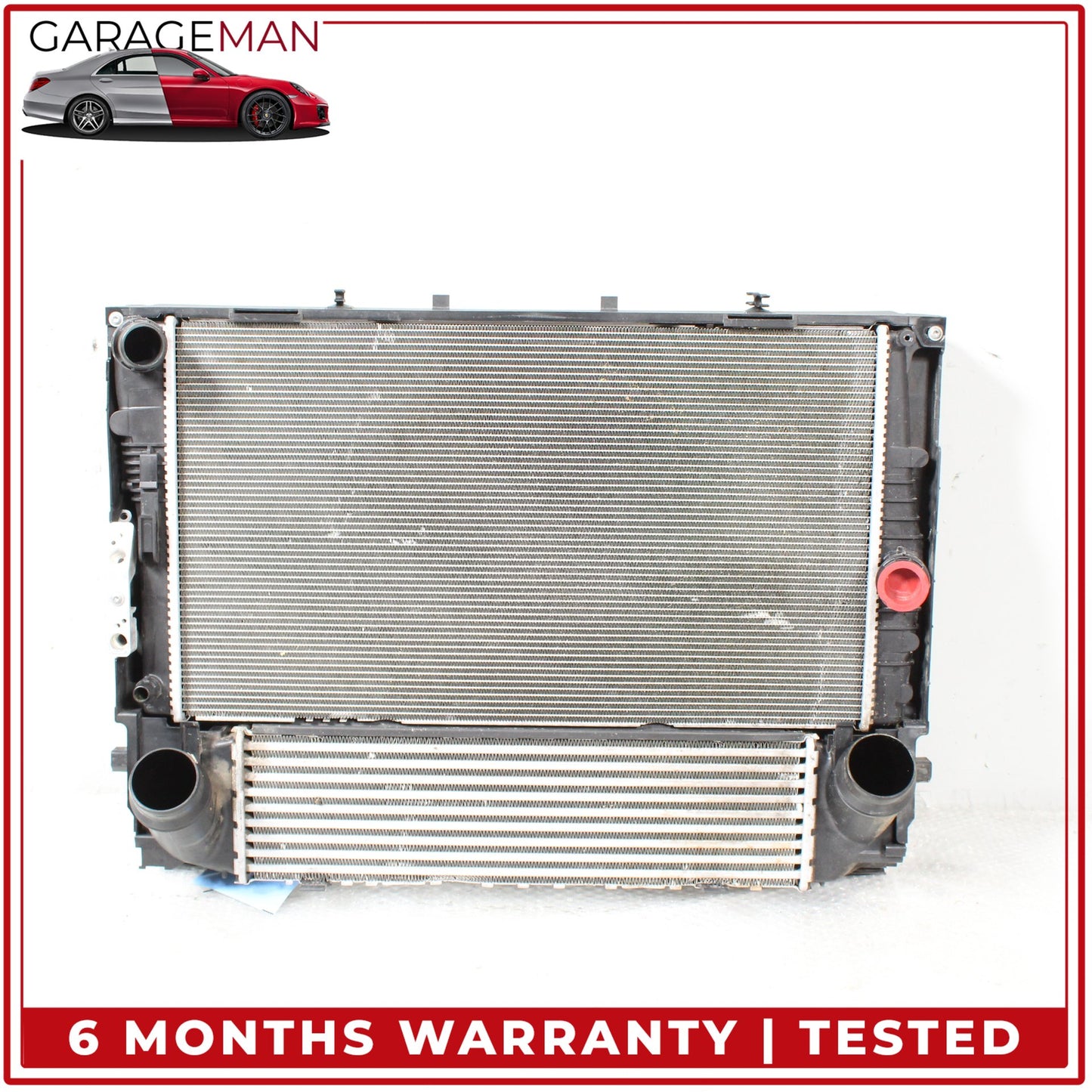 2014-2018 BMW 328d Engine Cooling Radiator AC Condenser Intercooler 7600532