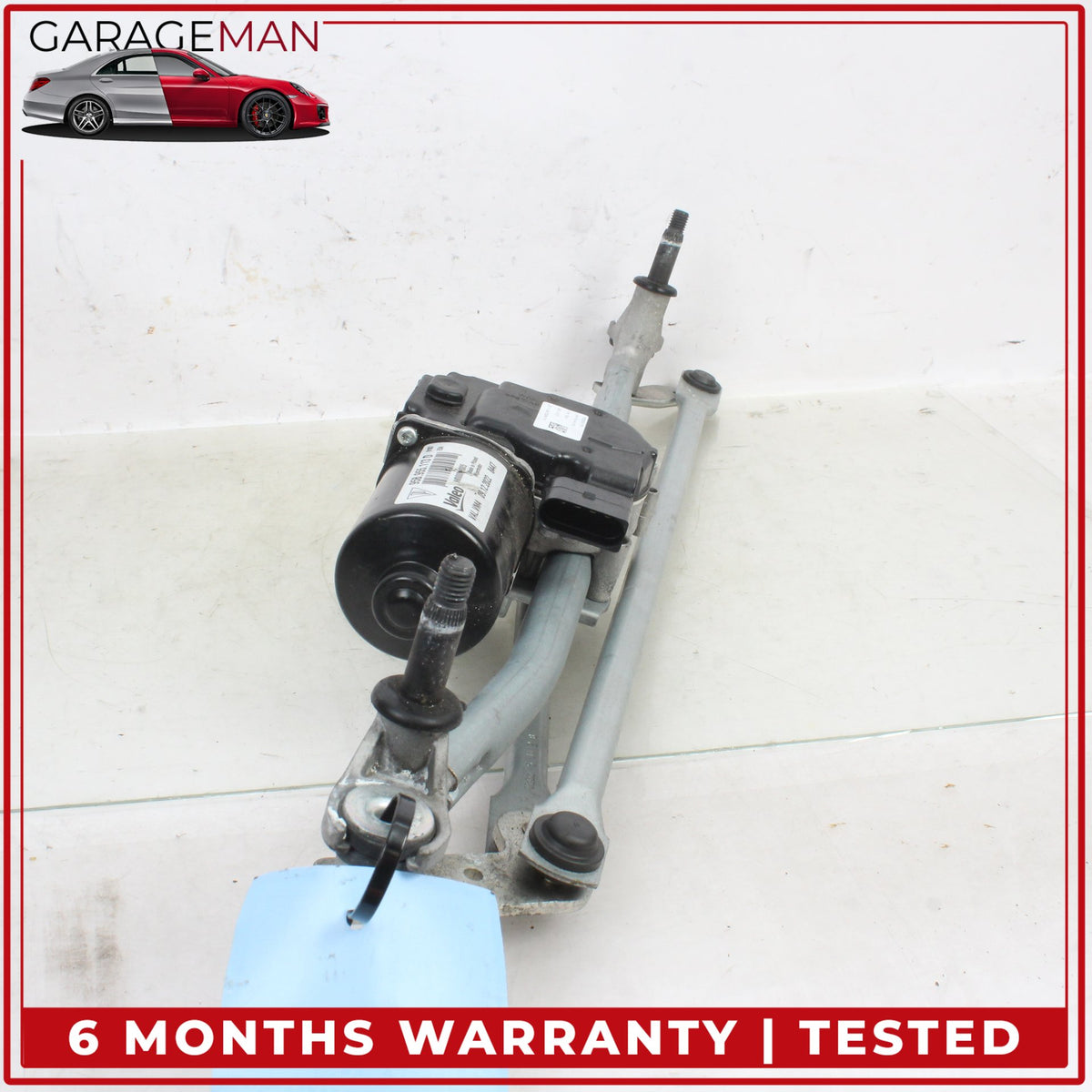 2015-2024 Porsche Macan 95B Front Windshield Wiper Linkage w/ Motor OEM