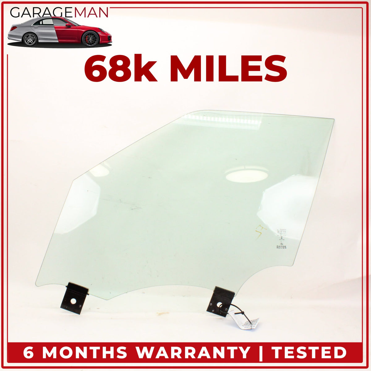 2014-2022 Range Rover Sport L494 Front Left Door Window Glass DK6221411AC OEM