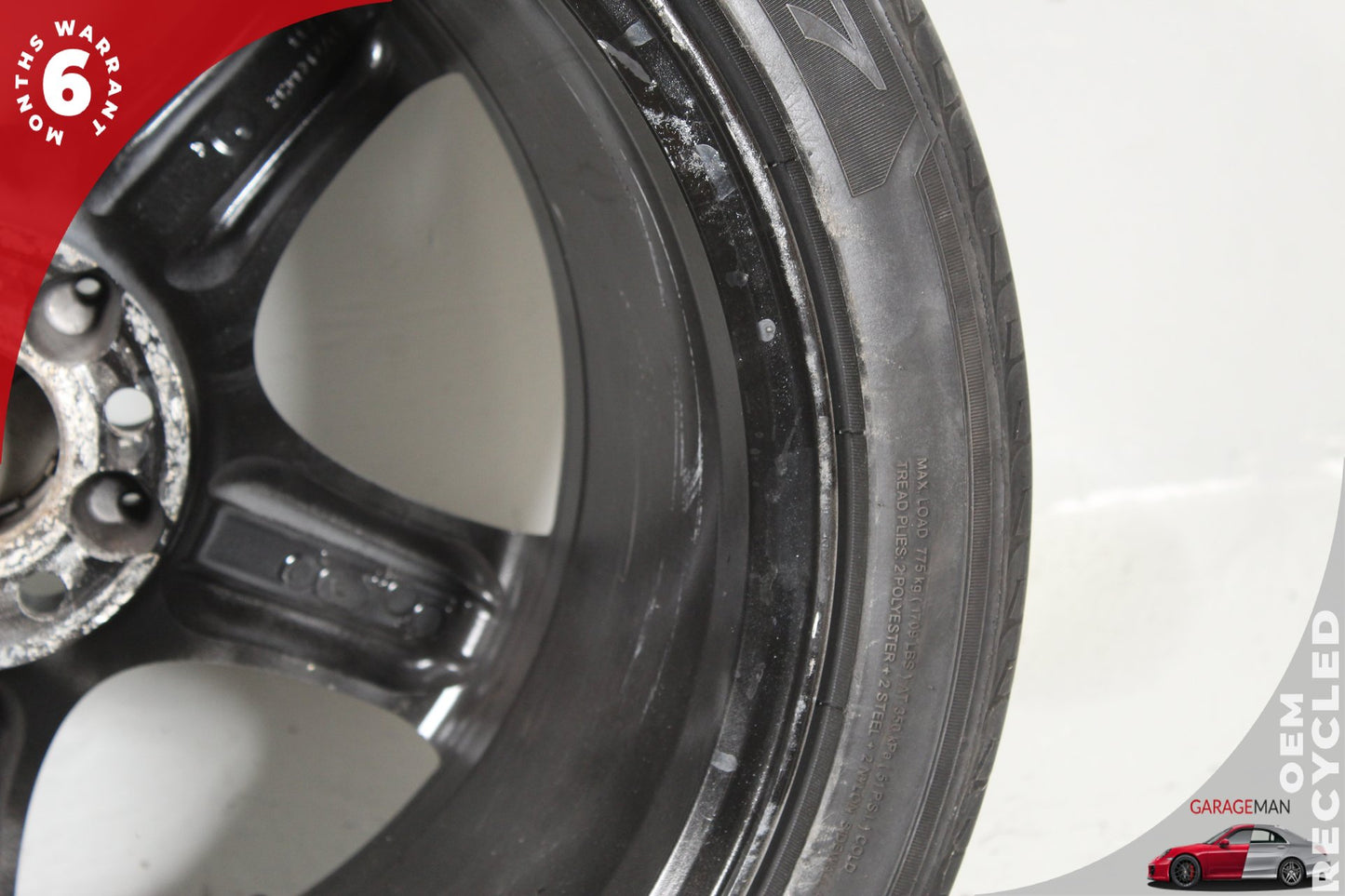 2006-2007 Mercedes W219 CLS500 Rear Wheel Rim w/ Tire 9.5JX18H2 ET33 2194010302