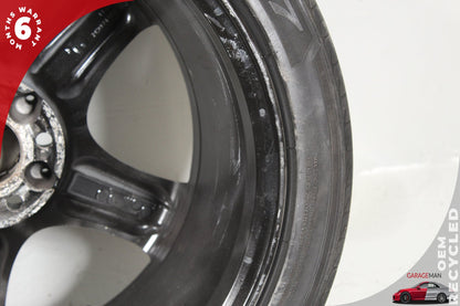 2006-2007 Mercedes W219 CLS500 Rear Wheel Rim w/ Tire 9.5JX18H2 ET33 2194010302