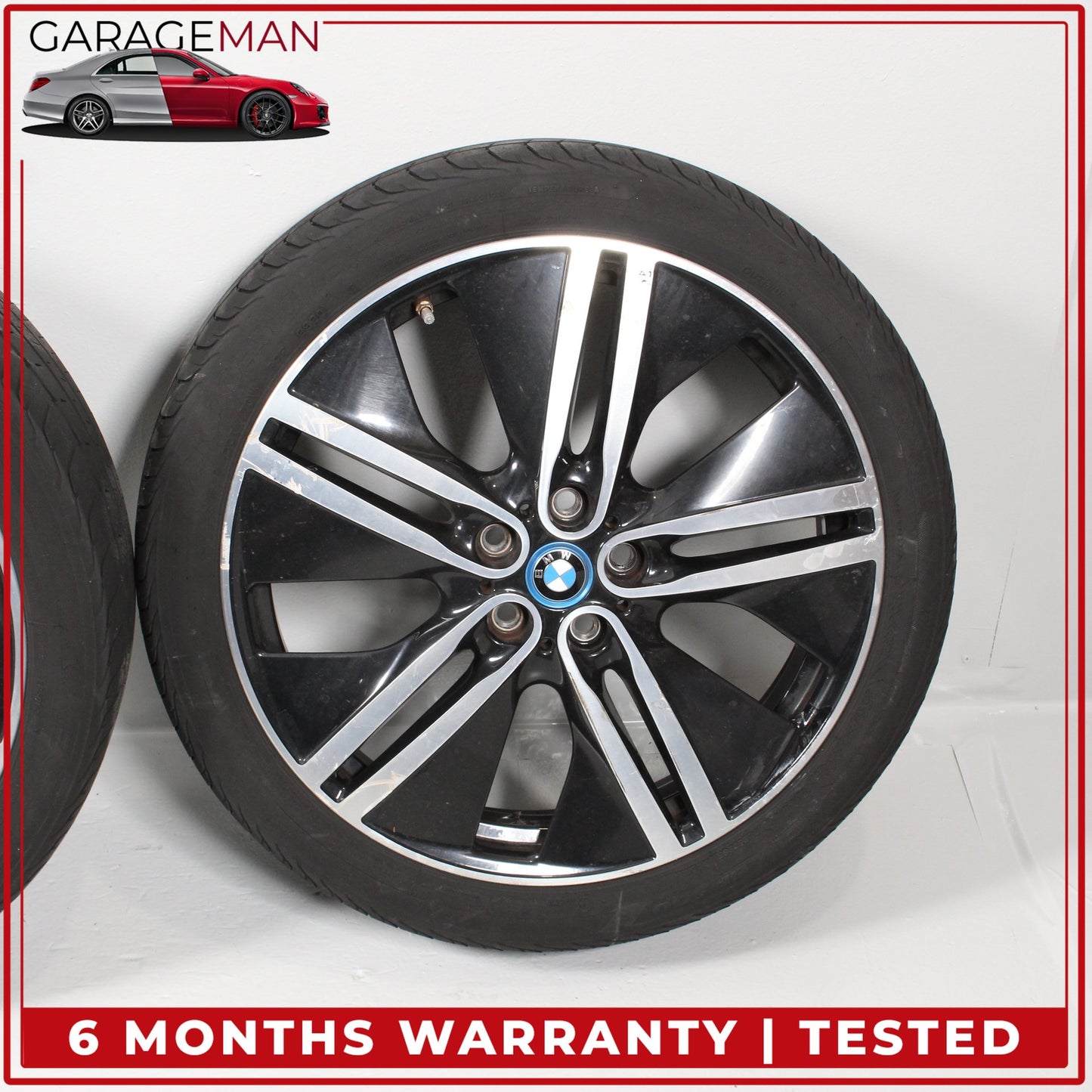 2014-2021 BMW i3 I01 Front and Rear Wheel Rim w/ Tire Complete Set of 4 OEM