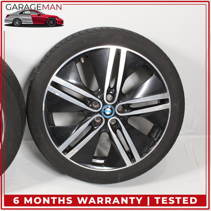2014-2021 BMW i3 I01 Front and Rear Wheel Rim w/ Tire Complete Set of 4 OEM