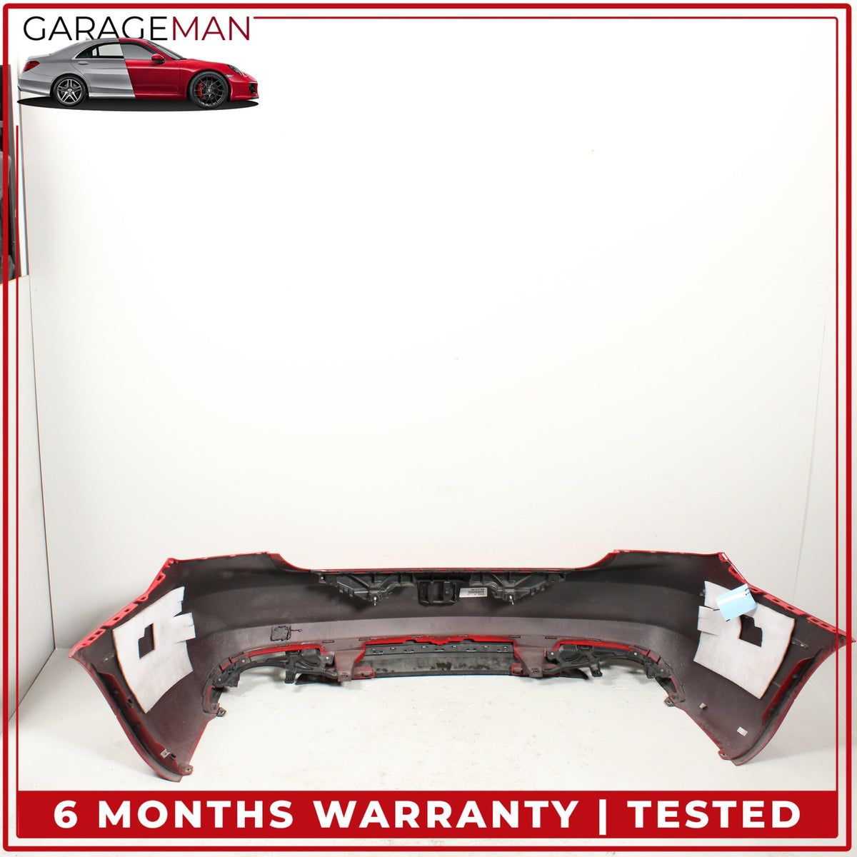 2014-2017 Mercedes C207 E400 E350 E550 Coupe Rear Bumper Cover Red OEM
