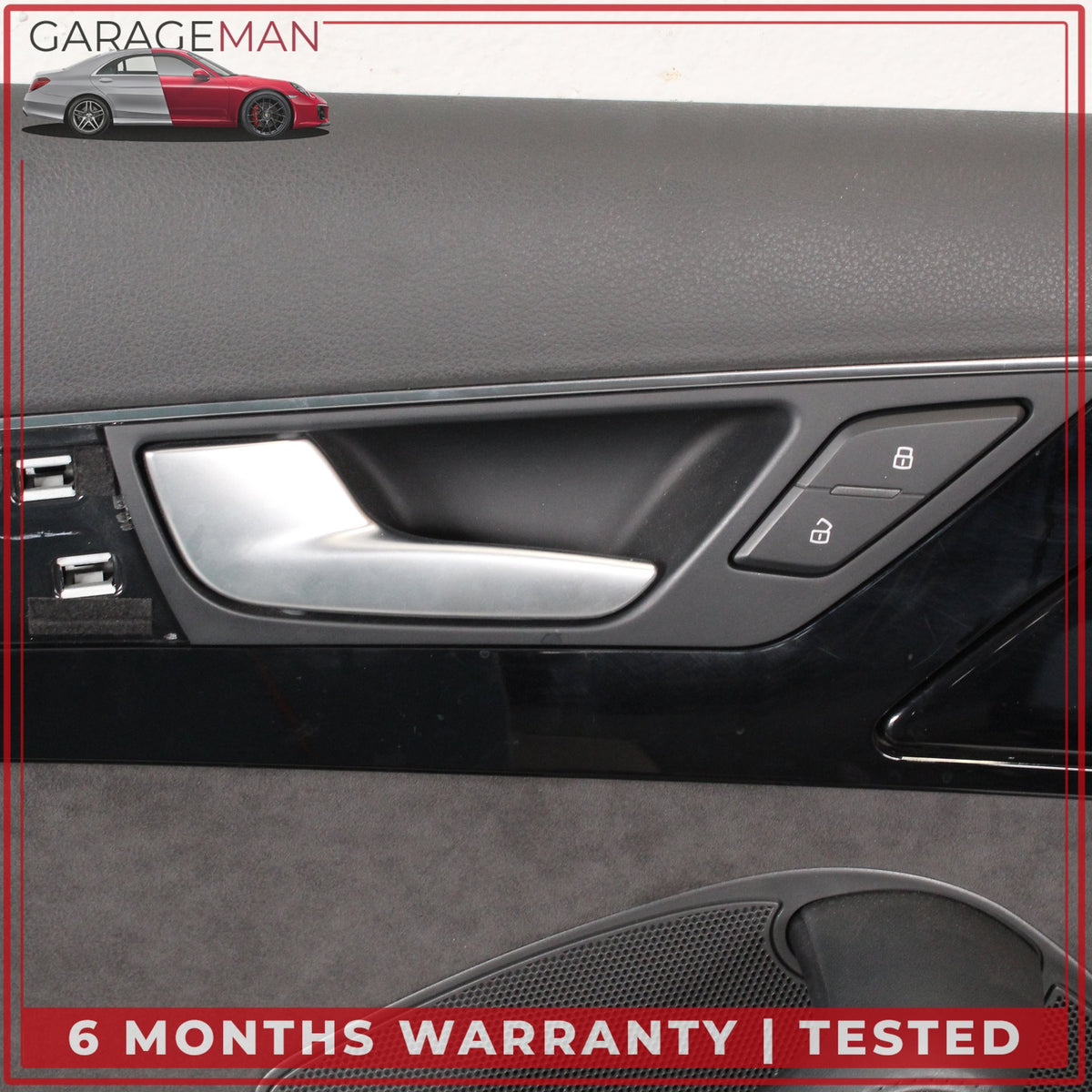 2011-2018 Audi A8 S8 Rear Left Driver Side Interior Door Trim Cover Panel OEM