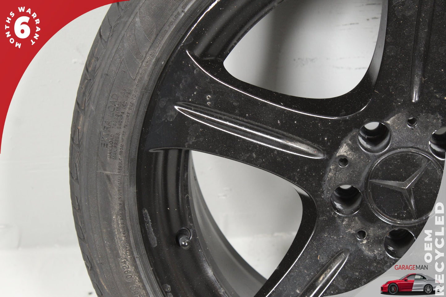 2006-2007 Mercedes W219 CLS500 Front Wheel Rim w/ Tire 8.5JX18H2 ET28 2194010102