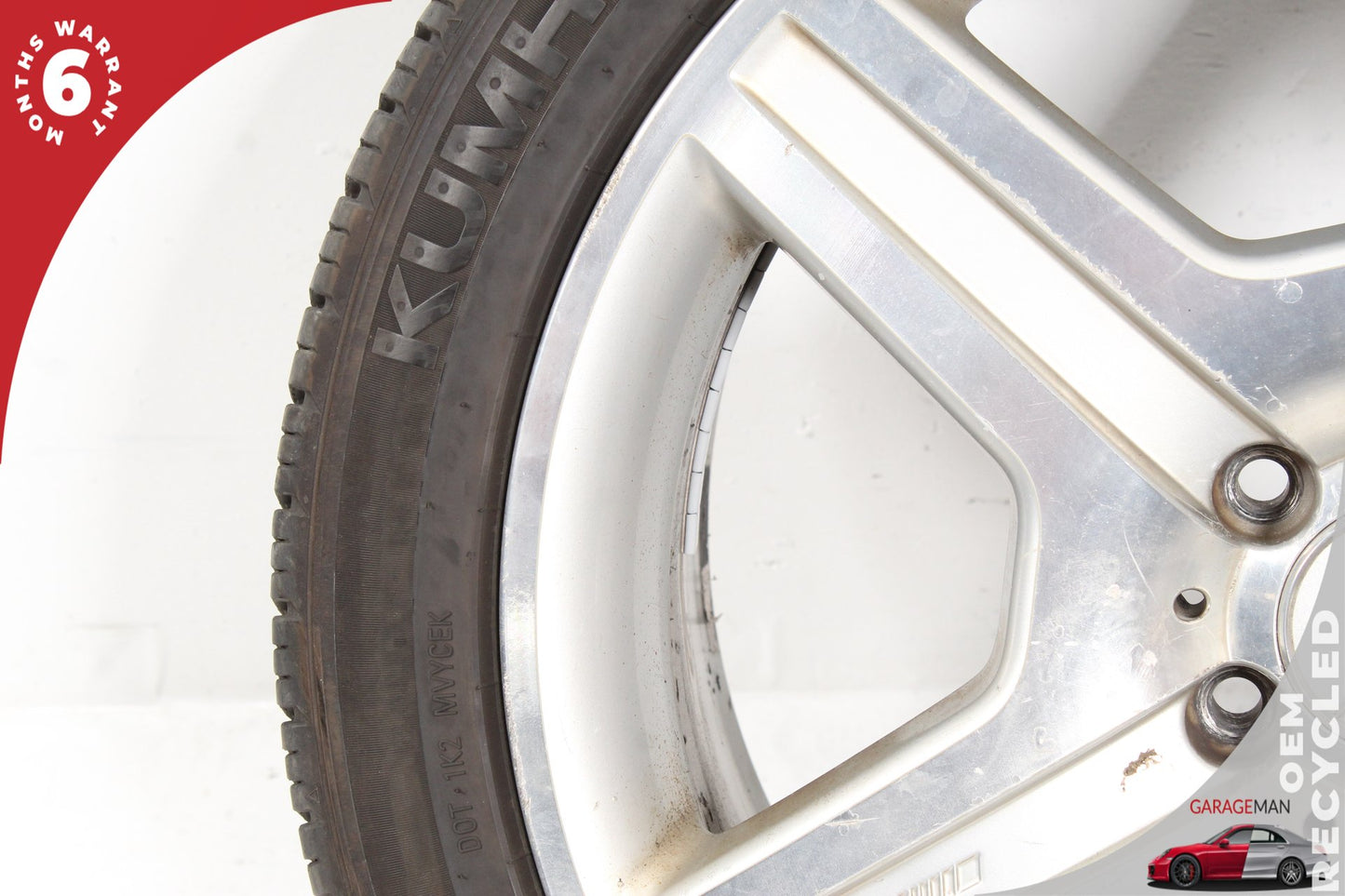 2007-2011 Mercedes W221 S550 S600 Front Wheel Rim w/ Tire 8.5JX19H2 ET43 OEM