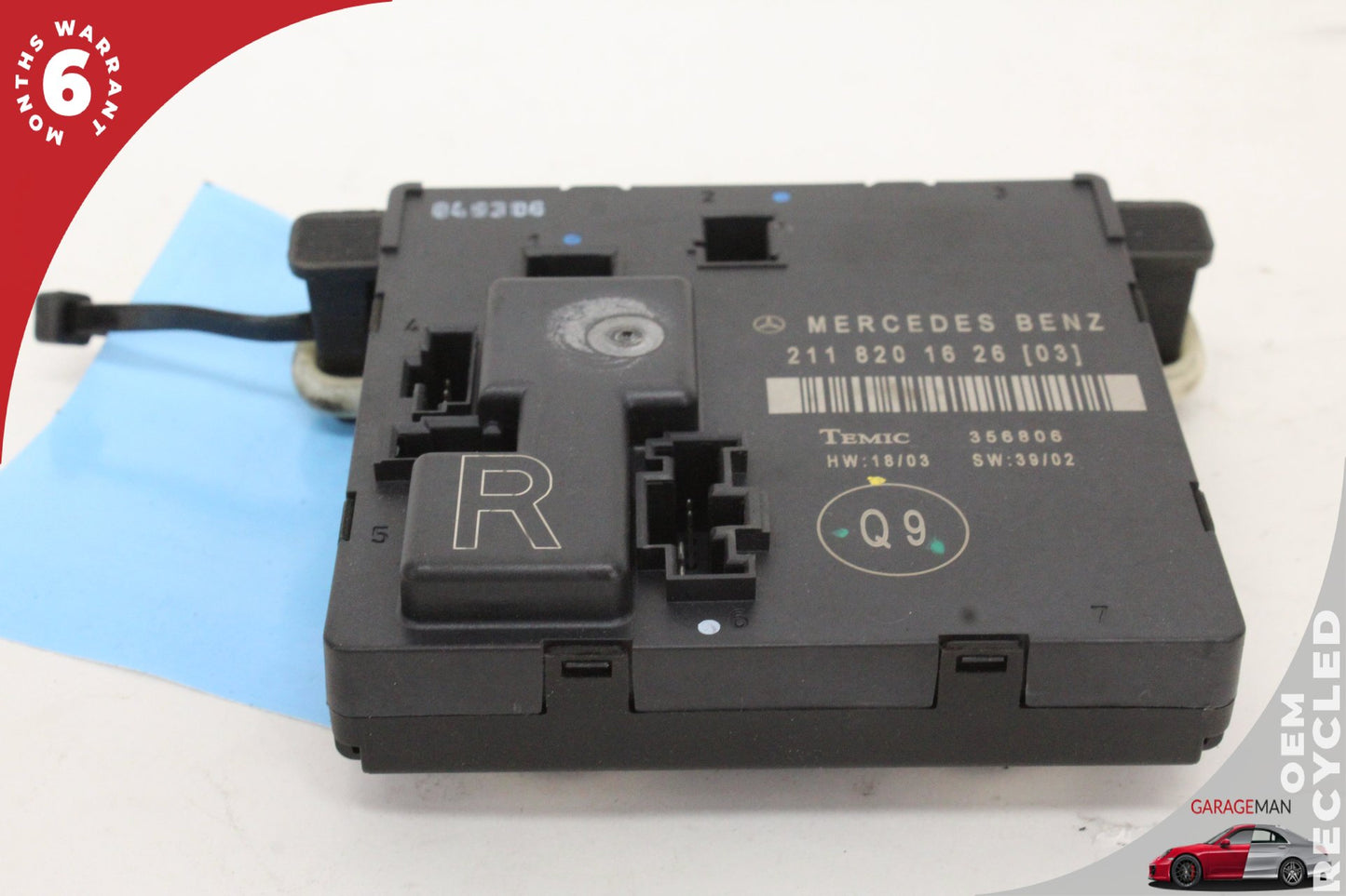 2003-2009 Mercedes W211 E500 Rear Right Side Door Control Module 2118201626 OEM
