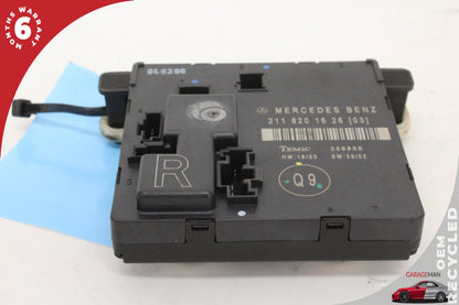 2003-2009 Mercedes W211 E500 Rear Right Side Door Control Module 2118201626 OEM