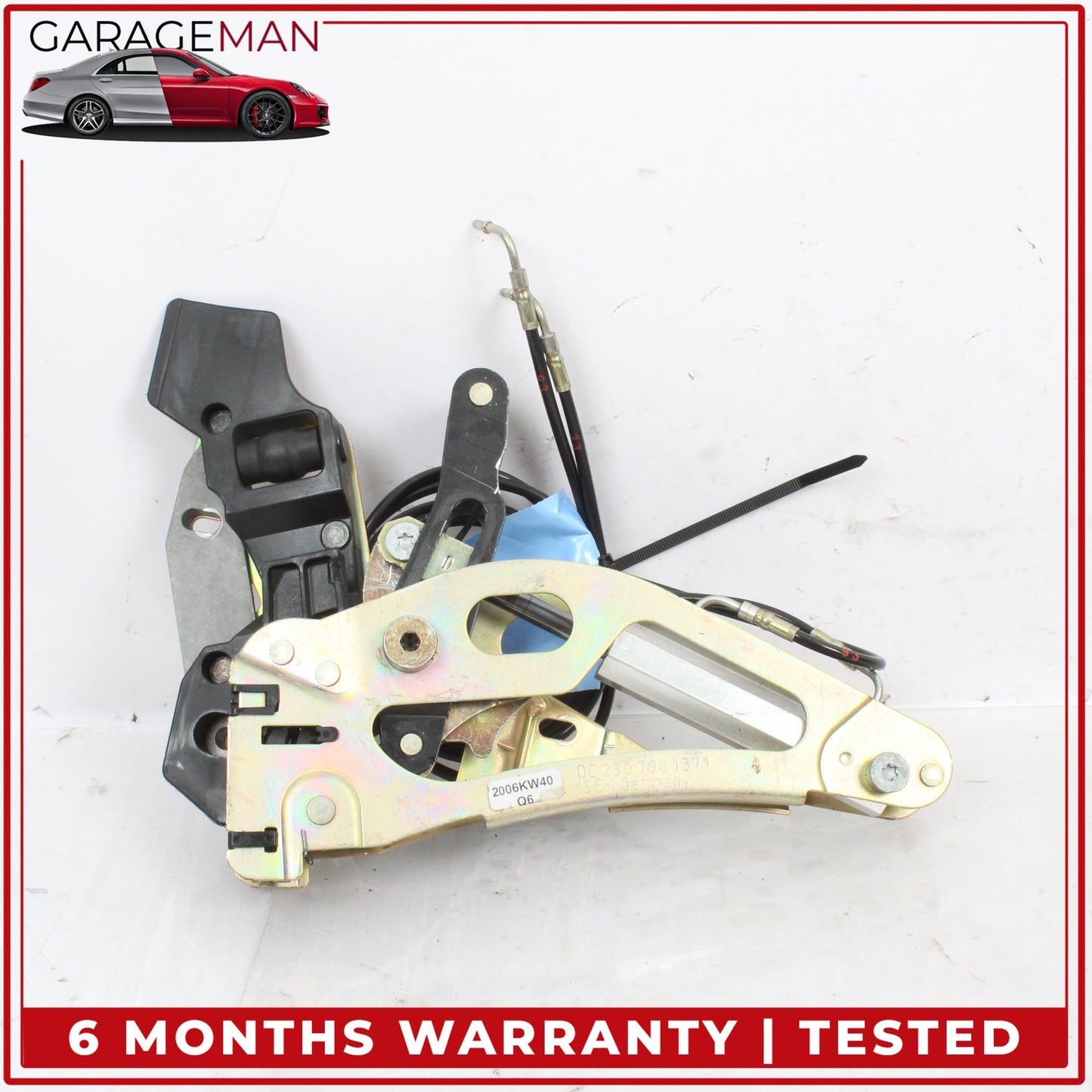 2003-2012 Mercedes R230 SL550 Left Trunk Lock Frame Cylinder 2307901371 OEM