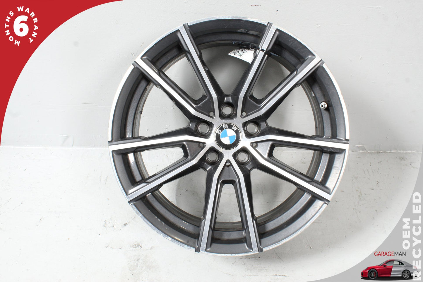 2019-2024 BMW 330i G20 Wheel Rim 18x7.5J ET25 w/ Tire Pressure Sensor 6883522