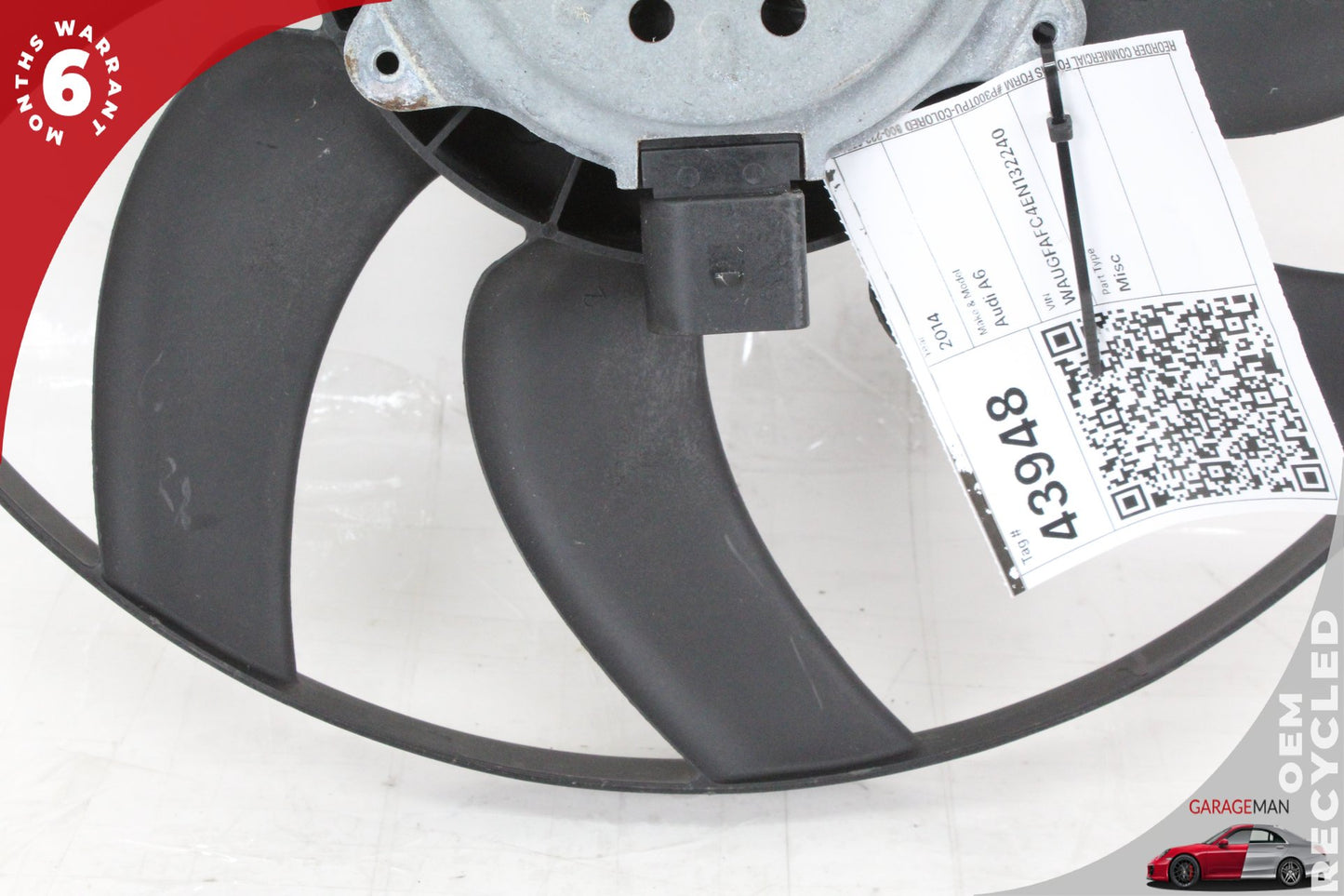 2012-2018 Audi A6 A7 Q3 Radiator Cooling Fan 8K0959455N OEM