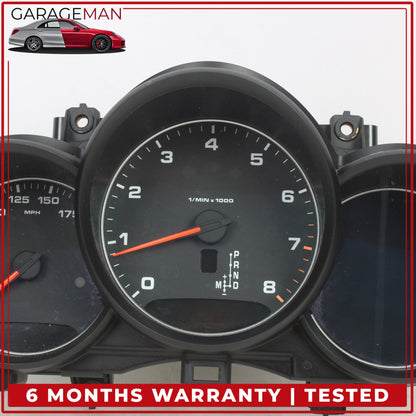 2017-2018 Porsche Cayenne 958 Speedometer Cluster w/ Control Modules Set OEM