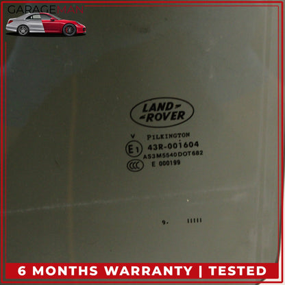 2003-2012 Land Rover Range Rover L322 Rear Left Window Glass XH4221422FA OEM
