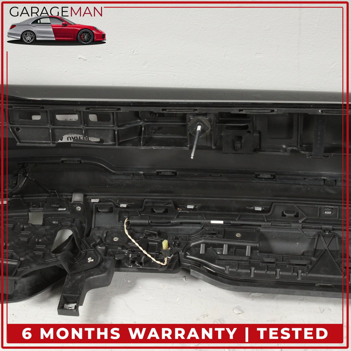 2014-2016 Mercedes W212 E400 E350 Sedan Rear Bumper Cover Black 2128853438 OEM